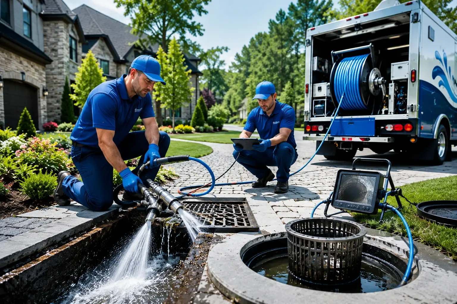 Local outdoor drain cleaning professionals in Maple, WI