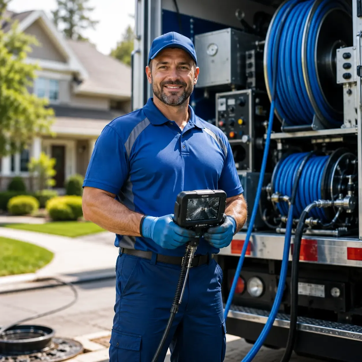 Local outdoor drain cleaning specialists in Maple, WI